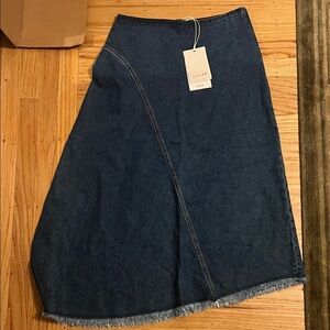 Jigsaw nwt Denim Midi Skirt
